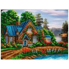 Набор Домик 27х37 Вышиваем бисером В-108 27х37 Вышиваем бисером В-108)