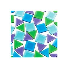 Граненая мозаика микс, холодные цвета The Beadery