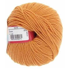 Пряжа из Троицка "Кроха", 135 метров, 10 мотков по 50 грамм, цвет: 2212 абрикос (количество товаров в комплекте: 10) Троицкая камвольная фабрика