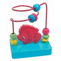 Развивающая игрушка-паутинка "Рыба" Bino