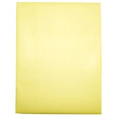 Наматрасник непромокаемый Папитто на резинке (цвет: желтый, ПВХ, 120x60 см)