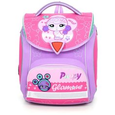 Ранец "Puppy Glamour", розово-сиреневый Hummingbird