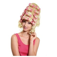 Парик блондинки с бигуди, высокий (арт. ПК206) I Brigth Company
