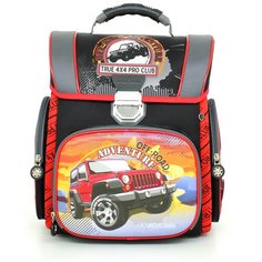 Ранец "Off-Road Adventure", серо-красный Hummingbird