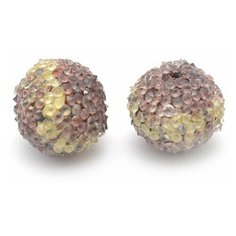 Бусины Tesoro "Этника", арт.TS.B163.3, розовый, 2 штуки