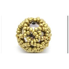 Бусины "Tesoro", 22 мм, цвет золото, арт. TS.CL301.2