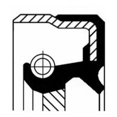 Сальник раздаточной коробки Corteco 01036282B