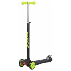 Самокат- кикборд Novatrack "Foxx. RainBow", подростковый, зеленый