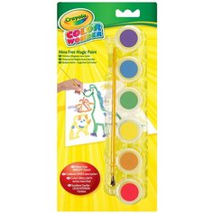 Краска Color Wonder, 6 цветов Crayola