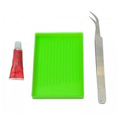 Алмазная мозаика без подрамника "Модная совушка" Белоснежка