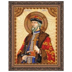 Набор для вышивания бисером абрис АРТ AА-061 Св. Борис 23х30 см Abris ART