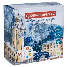 Деревянный пазл Clever energy Роза Хутор (5239)