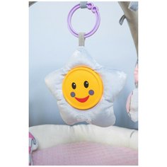 Развивающий коврик Everflo "Animals World pink"