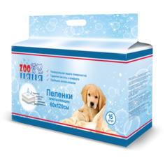 ЗОО Няня пеленки одноразовые гигиенические 60х120 №15