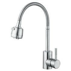 FRAP F48993, Смеситель для кухонной мойки (цвет: сатин, нержавеющая сталь)