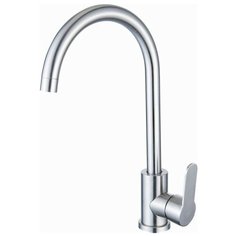 DIADONNA D34440131S, Смеситель для кухни (высокий излив, керамический картридж диаметр 35 мм, латунь, покрытие сатин)