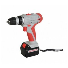 Энергомаш, Дрель аккумуляторная (14В, 2 аккумулятора, Li-lon, 2 скорости, кейс, подсветка)