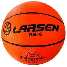 Мяч баскетбольный Larsen "RB-6", размер 6