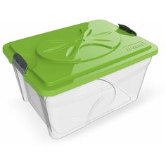 Контейнер для хранения корма BAMA PET SIM BOX 18л 40x30x22h см, прозрачный Hunter