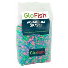 Грунт для аквариума GloFish флуоресцирующий, микс 2,268 кг