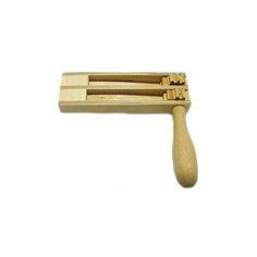 Развивающая игрушка "Трещотка круговая", двухполосная, неокрашенная Rn Toys