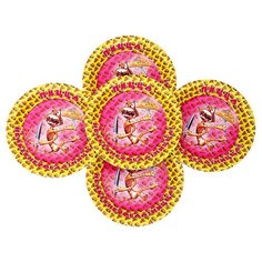 Набор тарелок N 15 "Пицца", 6 штук, 190 мм Эврика