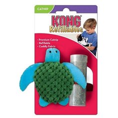 Игрушка для кошек "Черепашка", 9 см, с тубом кошачьей мяты Kong