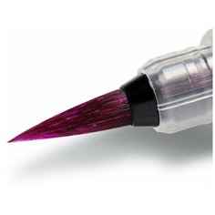 Кисть с краской "Colour Brush Pigment", 1 мм, черный цвет Pentel