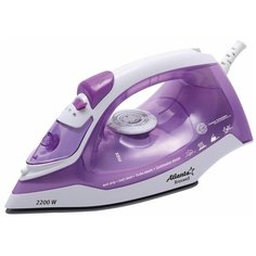 Утюг с пароувлажнением Atlanta "ATH-5543", фиолетовый