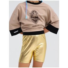 Шорты Nota Bene размер 152, желтый