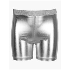 Шорты Nota Bene размер 158, серебряный