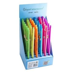 Набор гелевых ручек с подвеской "Корона", 36 штук Эврика