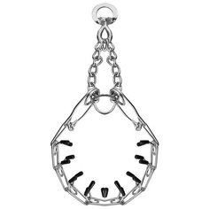 Строгий ошейник Triol SHH3050, длина ошейника 50 см серебристый