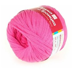 Пряжа для вязания ТРО Итальянская (100% хлопок) 5х200г/165м цв.1013 мальва Пряжа из Троицка ТРО. итал.1013 Троицкая камвольная фабрика