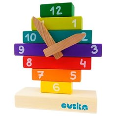 Конструктор деревянный "Часы" Cubika