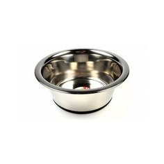 Миска стальная с резиновым дном, 900 мл Beeztees