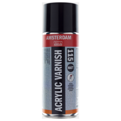 Лак покрывной матовый-аэрозоль Amsterdam № 115 акриловый, 400 ml, артикул 95168115
