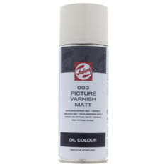 Лак покрывной матовый-аэрозоль № 003 для масла, 400 ml, артикул 95165003 Talens