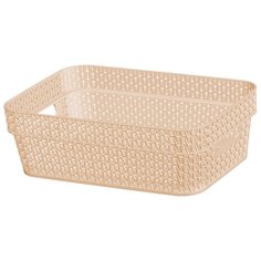 Корзина прямоугольная Ajur 3л слоновая кость Bran Q