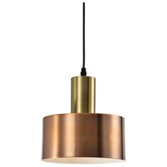 Потолочный светильник ESCADA Modern 1160/1S, E27, 60 Вт, цвет плафона: латунь