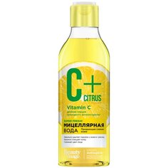 C+CITRUS мицеллярная Fresh-вода для сияния кожи, с омолаживающим комплексом AntiagEnz, 245 мл