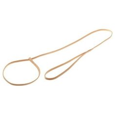 V.I.Pet. Поводок-затяжка с петлёй (лента-чулок), цвет: бежевый, 5 мм x 100 см Zoo One