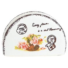 Br63285 Салфетница ENS GROUP Персиковая Роза (4х8х12 см)