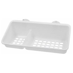 Полка на присосках Krita, снежно- белый, BEROSSI (Изделие из пластмассы (АС64201000)