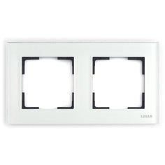 Рамка 2п LUXARArt 15.902.20, белый жемчуг