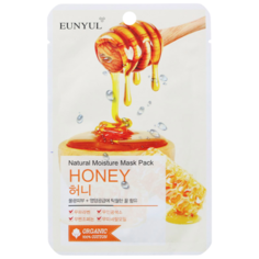 Eunyul тканевая маска Natural Moisture Mask Pack с медом, 22 мл