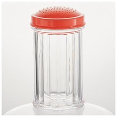 Шейкер для сахарной пудры и корицы "Alpenkok" АК-0218, коралловый