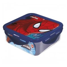 Контейнер пластиковый квадратный "Человек-паук. Красная паутина", 500 мл Stor