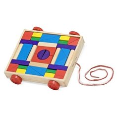 Конструктор в тележке Melissa & Doug