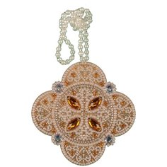 Набор для вышивания бисером Nova Stitch "Подвеска. Богородица Казанская", 8,3x8,3 см, арт. РВ3306